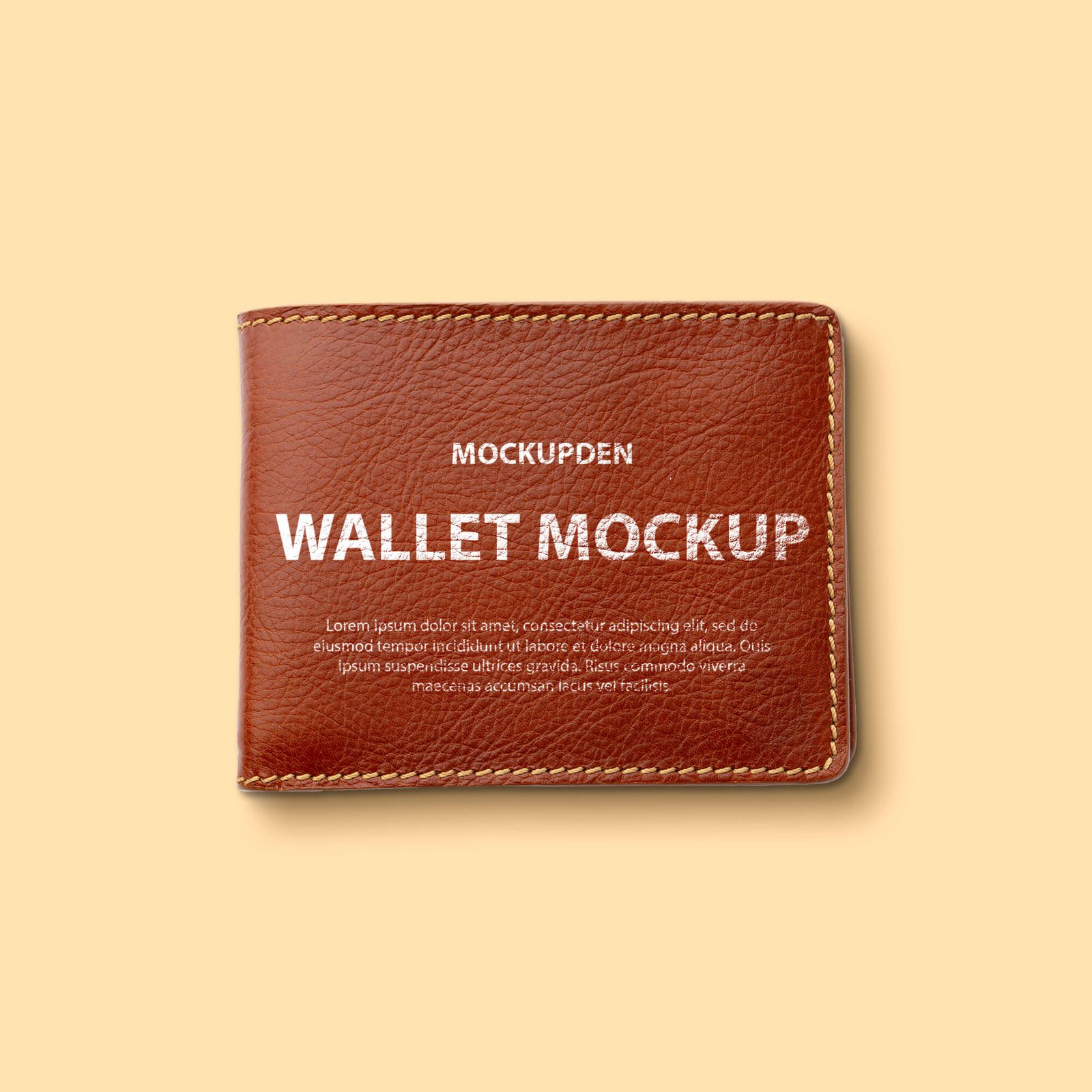 Design Free Wallet Mockup PSD Template