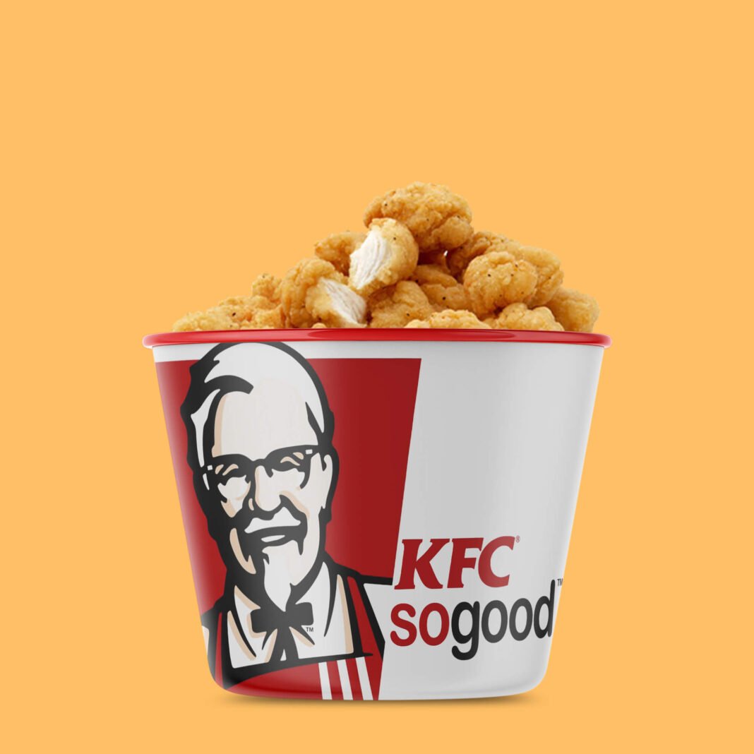 Free kfc Bucket Mockup PSD