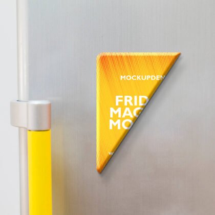 Download 12+ Best Fridge Magnet Mockup PSD Templates - Mockup Den