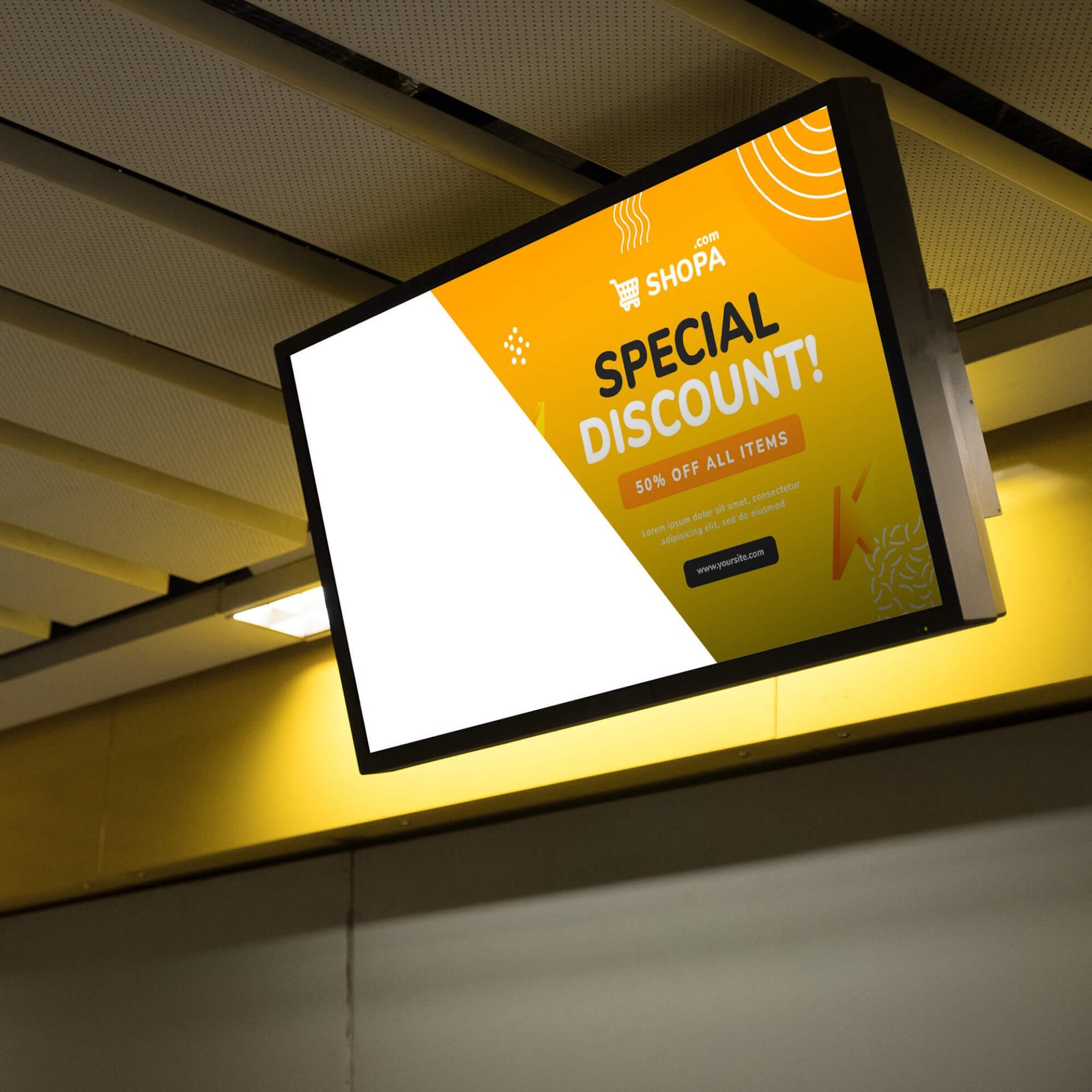 31+ Beautiful Subway Ad Mockup PSD Templates - Mockup Den