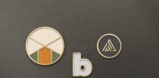 Enamel Pin Mockup