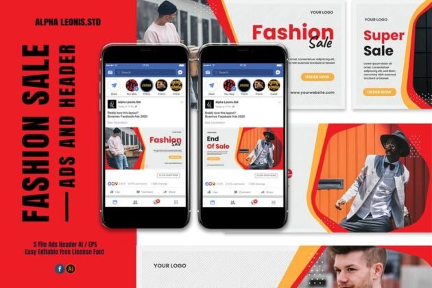 Facebook Header Sample 39+ Catchy Facebook Header Mockup PSD Templates - Mockup Den