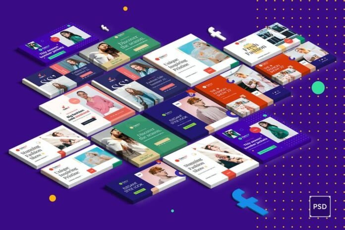 39+ Catchy Facebook Header Mockup PSD Templates - Mockup Den