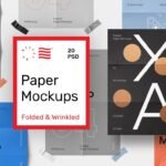Folded Paper Mockups (1)