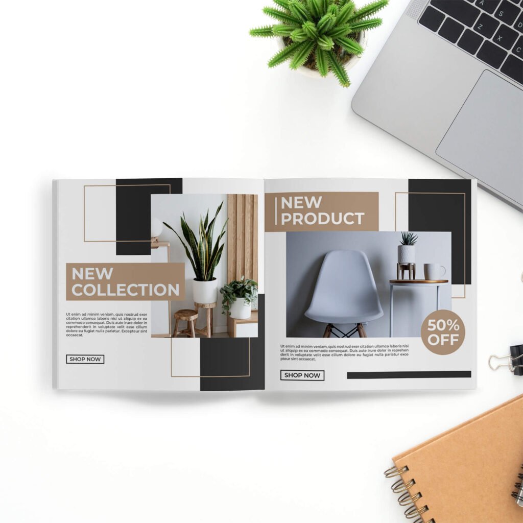 Free Brand Book Mockup PSD Template - Mockup Den