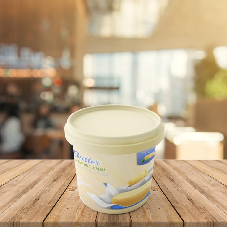 Free Butter Mockup PSD Template
