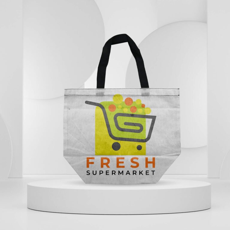 Free Canvas Tote Bag Mockup PSD Template