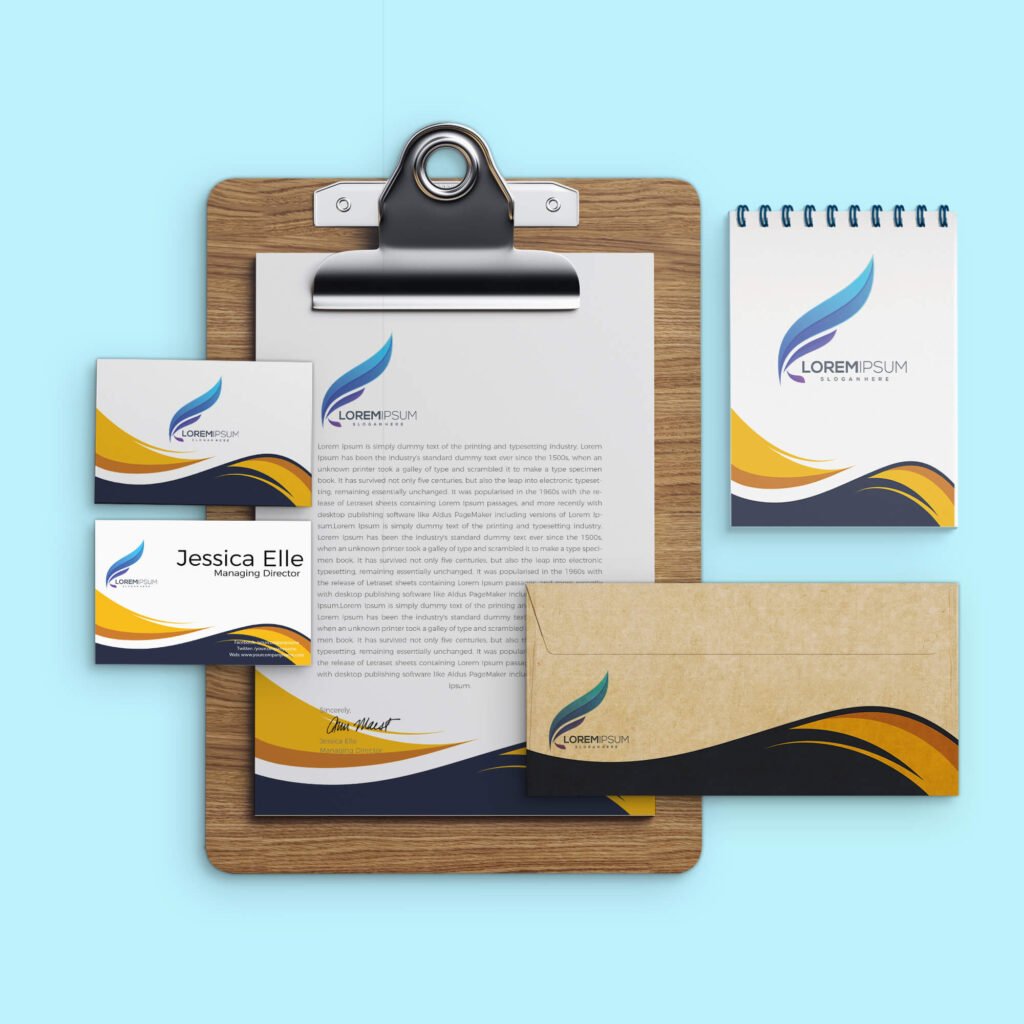 Free Corporate Identity Mockup PSD Template - Mockup Den