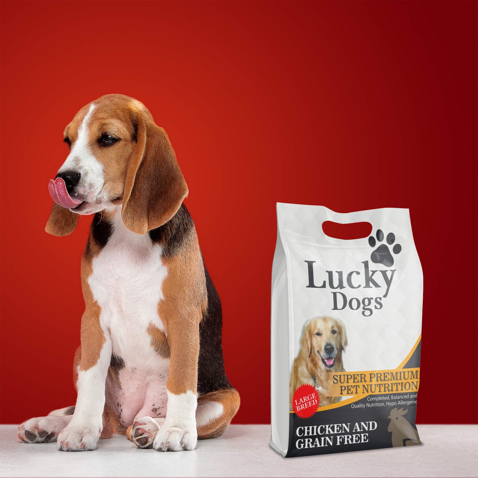 Free Dog Food Mockup PSD Template Mockup Den