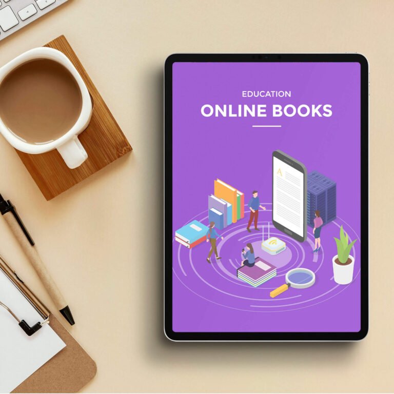 Free Ebook Cover Mockup PSD Template
