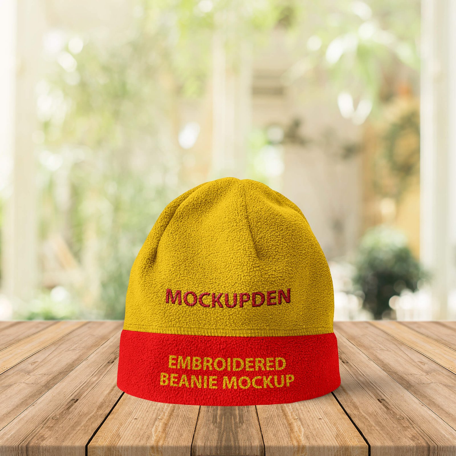 Free Embroidered Beanie Mockup PSD Template | Mockup Psd, Psd Templates