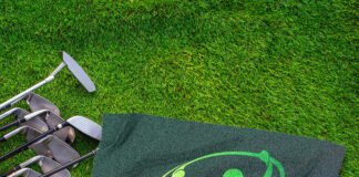 Free Golf Towel Mockup PSD Template