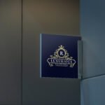 Free Interior Signage Mockup PSD Template