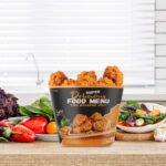 Free Paper Bucket Mockup PSD Template