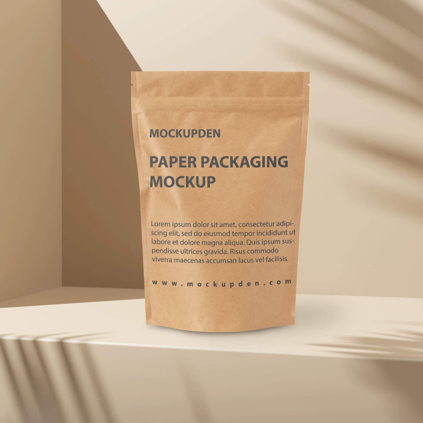 Free Paper Packaging Mockup PSD Template