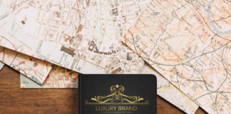 Free Passport Mockup PSD Template