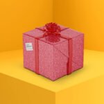 Free Present Box Mockup PSD Template