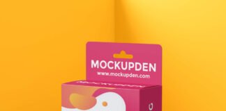 Free Product Packaging Mockup PSD Template