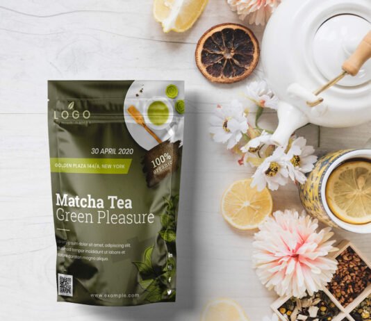 Free Tea Packaging Mockup PSD Template (1)