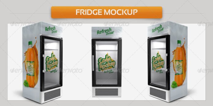 Download 18+ Best Refrigerator Cooler Fridge Mockup - Mockup Den