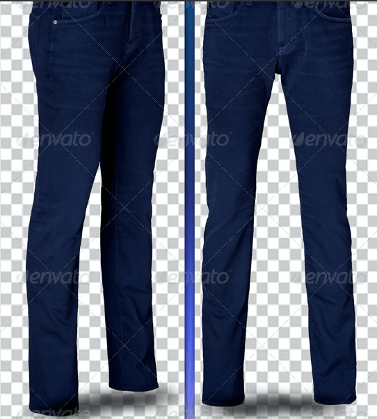 Gents Jeans Mockup