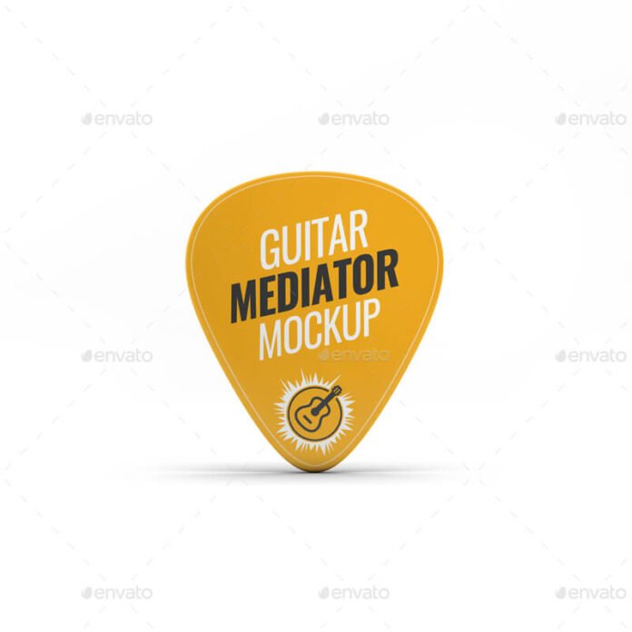 15+ Best Guitar Pick Mockup PSD Templates - Mockup Den