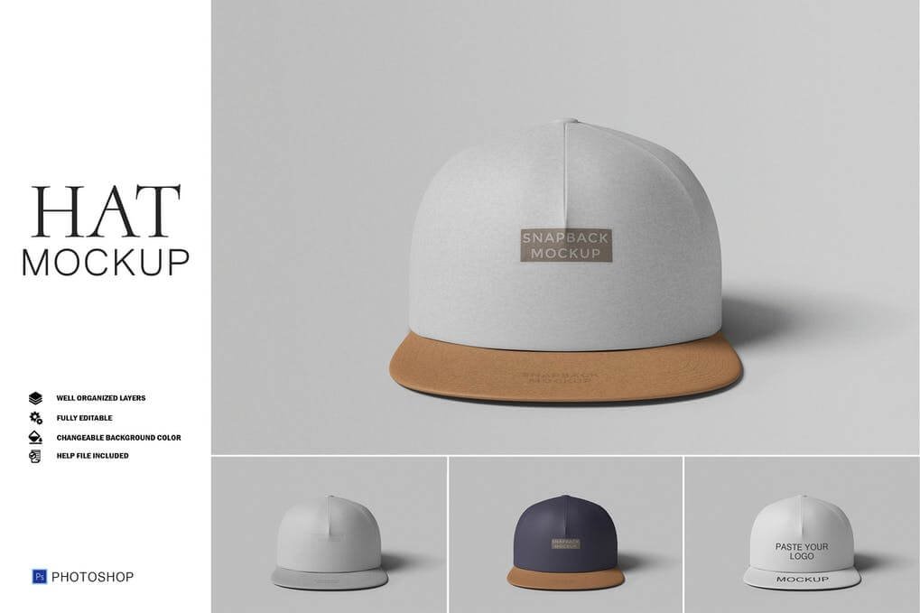 Hat Cap Mockup
