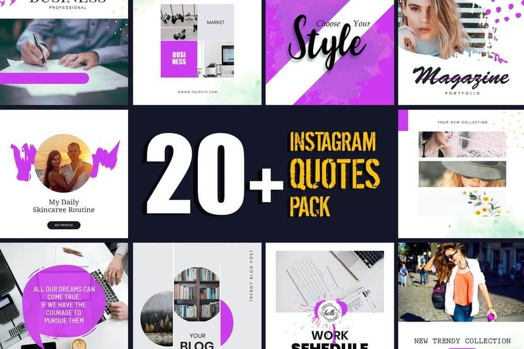 Instagram Quotes Post Template