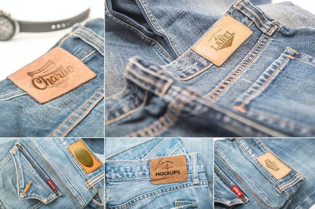 Jeans Label Mockups