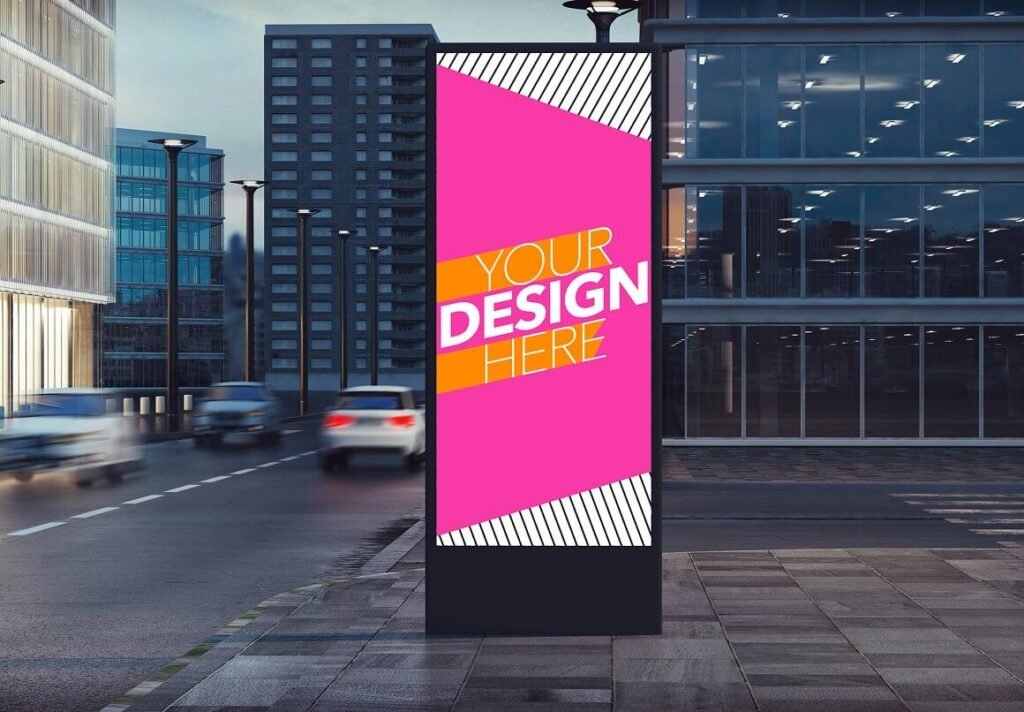 27+ Best Promotional Kiosk Mockup PSD Templates - Mockup Den