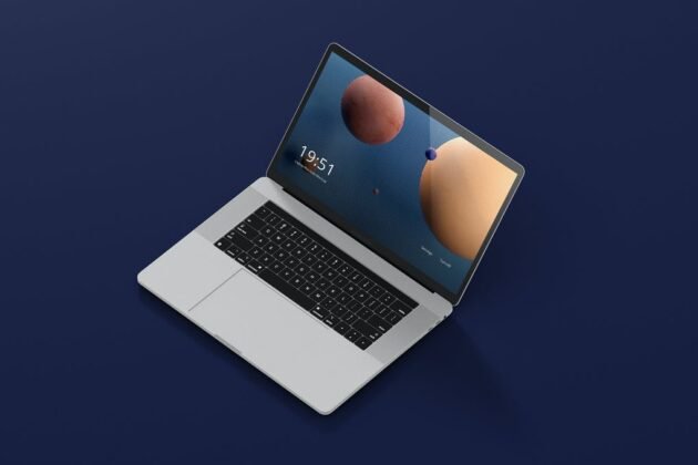 30+ Best FREE Laptop Screen Mockup PSD Templates