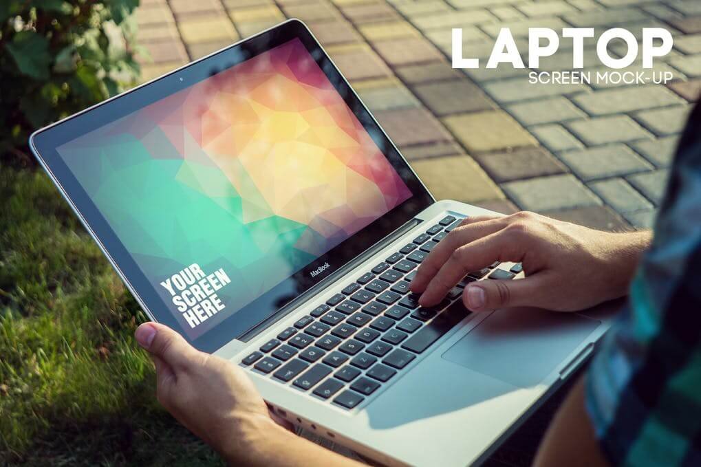 Laptop Screen Mockup (6)