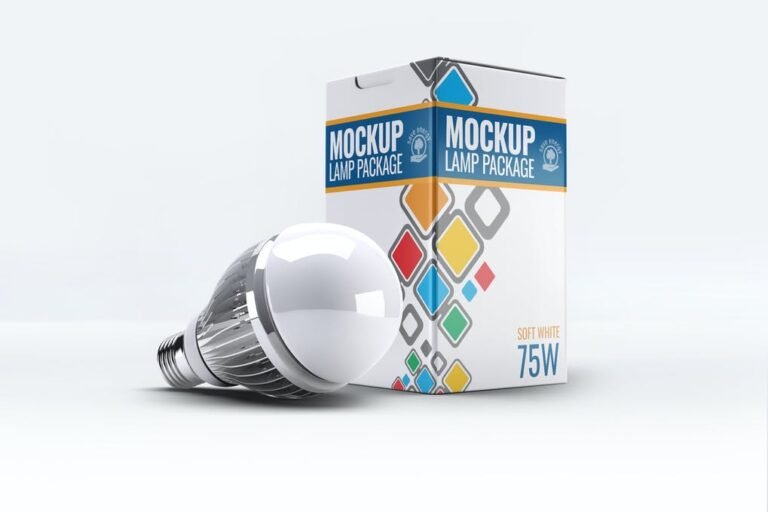 15+ Best Light Bulb Mockup PSD Templates