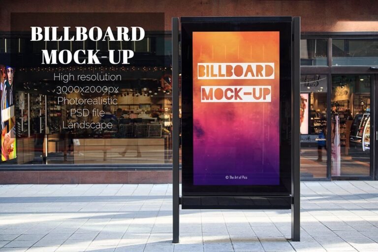 37+ Best City Billboard Mockup PSD Templates
