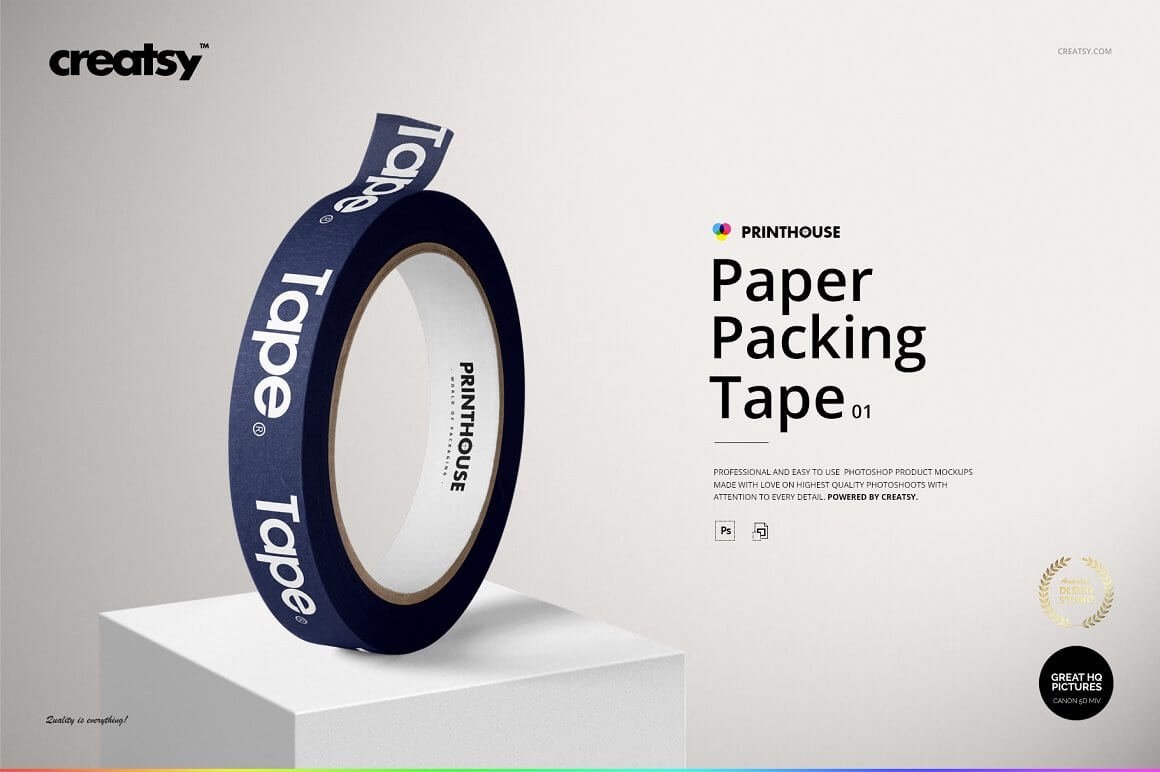 Packing Tape Mockup Set (01)