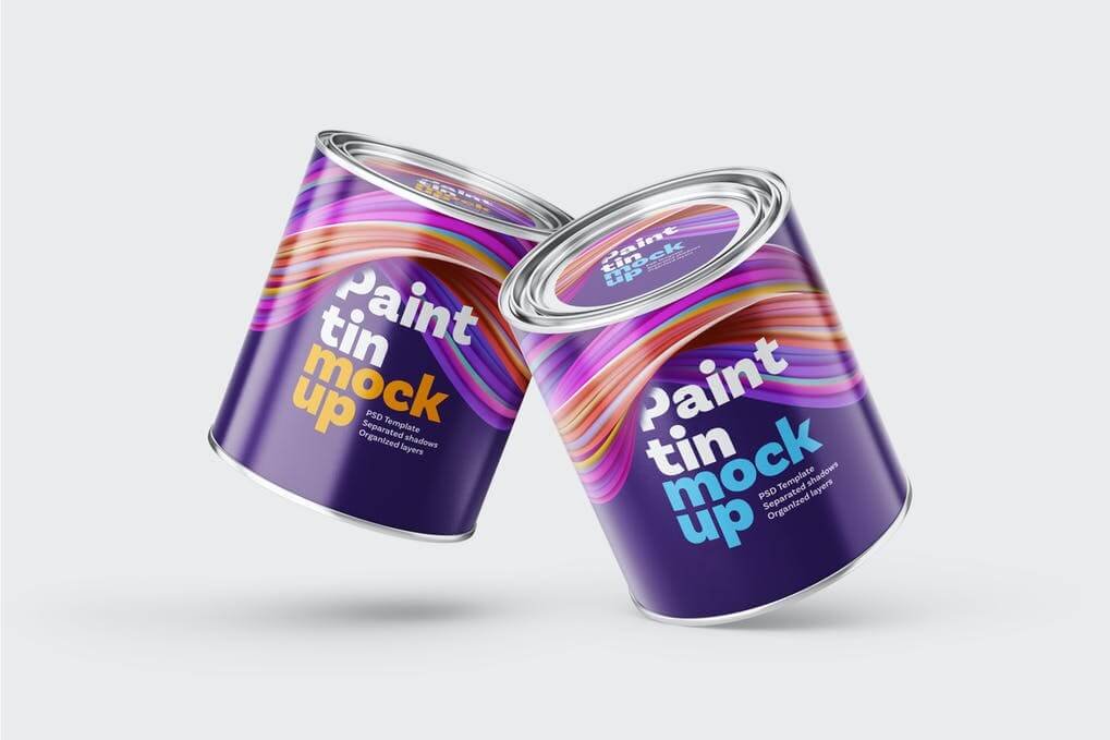 Paint Bucket Mockup