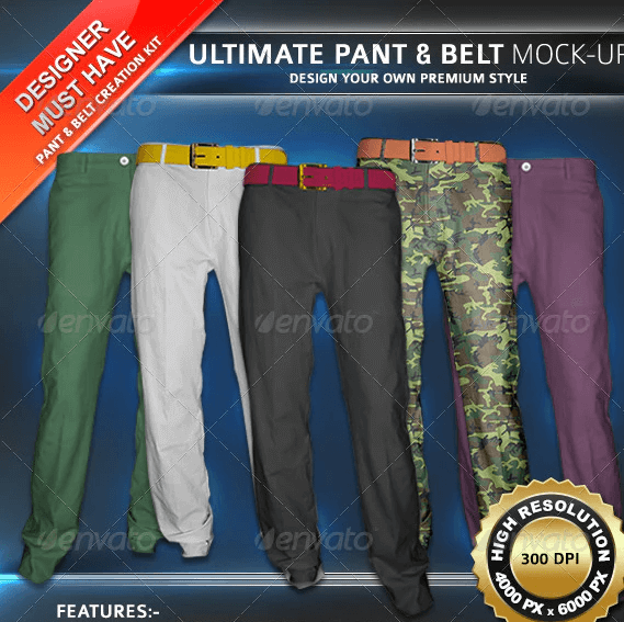 Pant and Belt Mock-Up