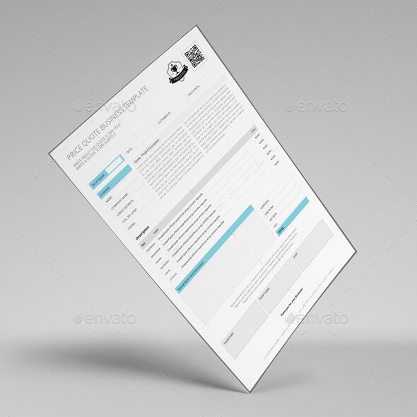 Price Quote Business Template