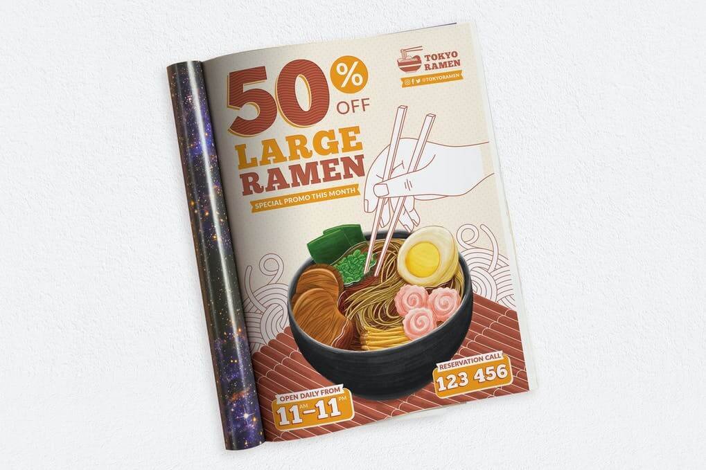 Ramen Ads Magazine