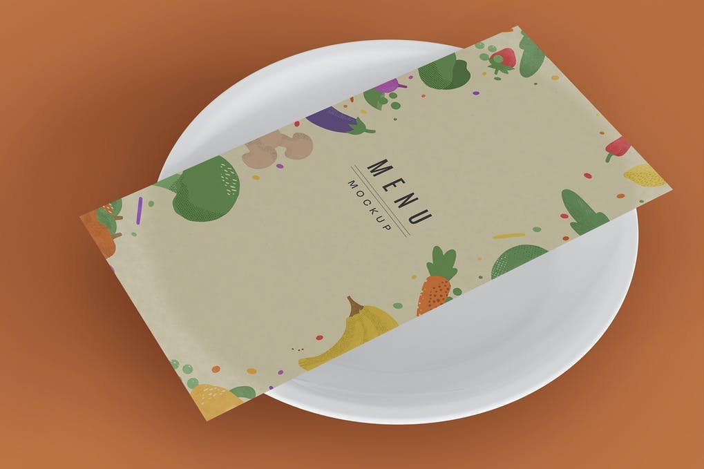 Restaurant Menu Mockup