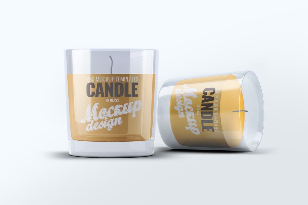 Scented Candle Mock-up