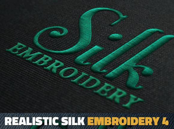 Silk Embroidery Effect Photoshop Action