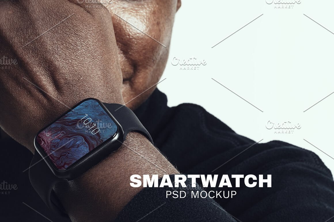 Smartwatch screen mockup technology (1)