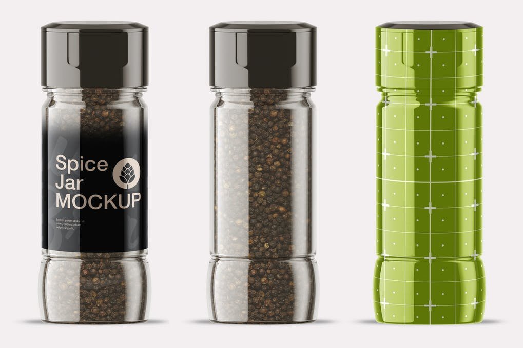 Spice Jar Mockup