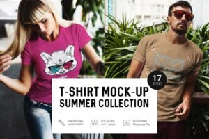 41+ Best Couple T Shirt Mockup PSD Templates - Mockup Den