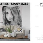 Tapestry in Living Room - Many Sizes