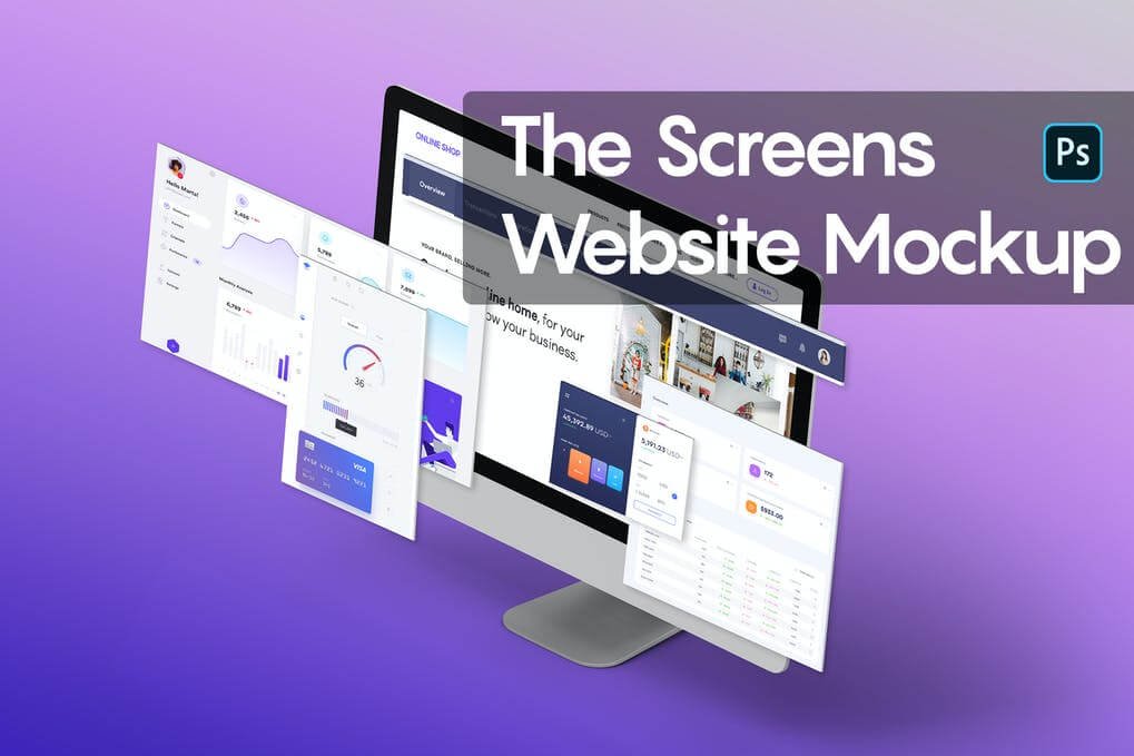 The Screens Website Mockup (1)