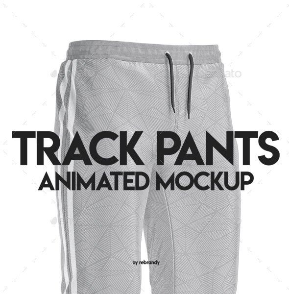 Track Pants Animated Mockup