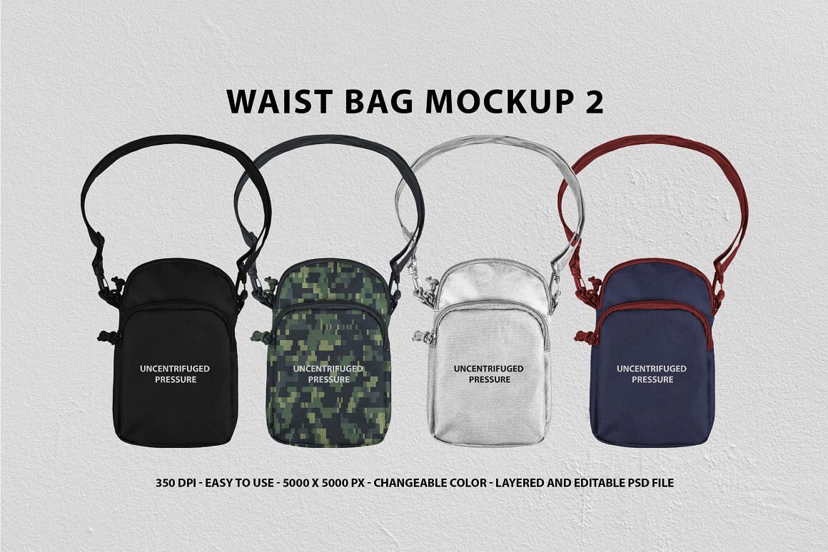 Waist Bag Mockup 2