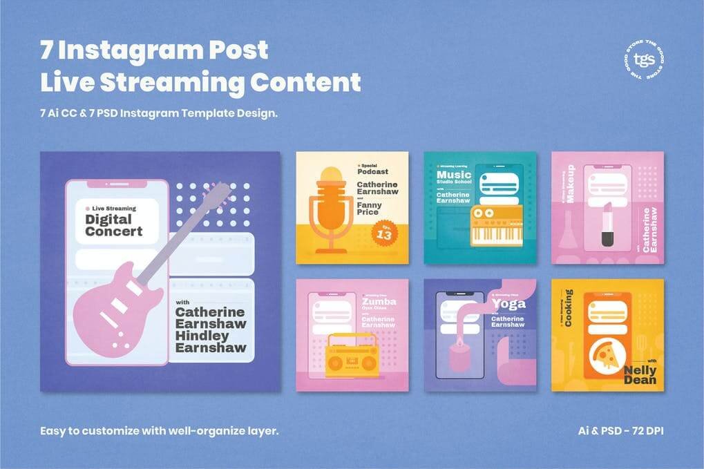 7 Instagram Post Live Streaming Content